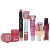 6 in 1 Deals Keychain Style lip gloss & Water Light lip gloss & Stick Concealer & Liquid Blusher & Pop lip gloss